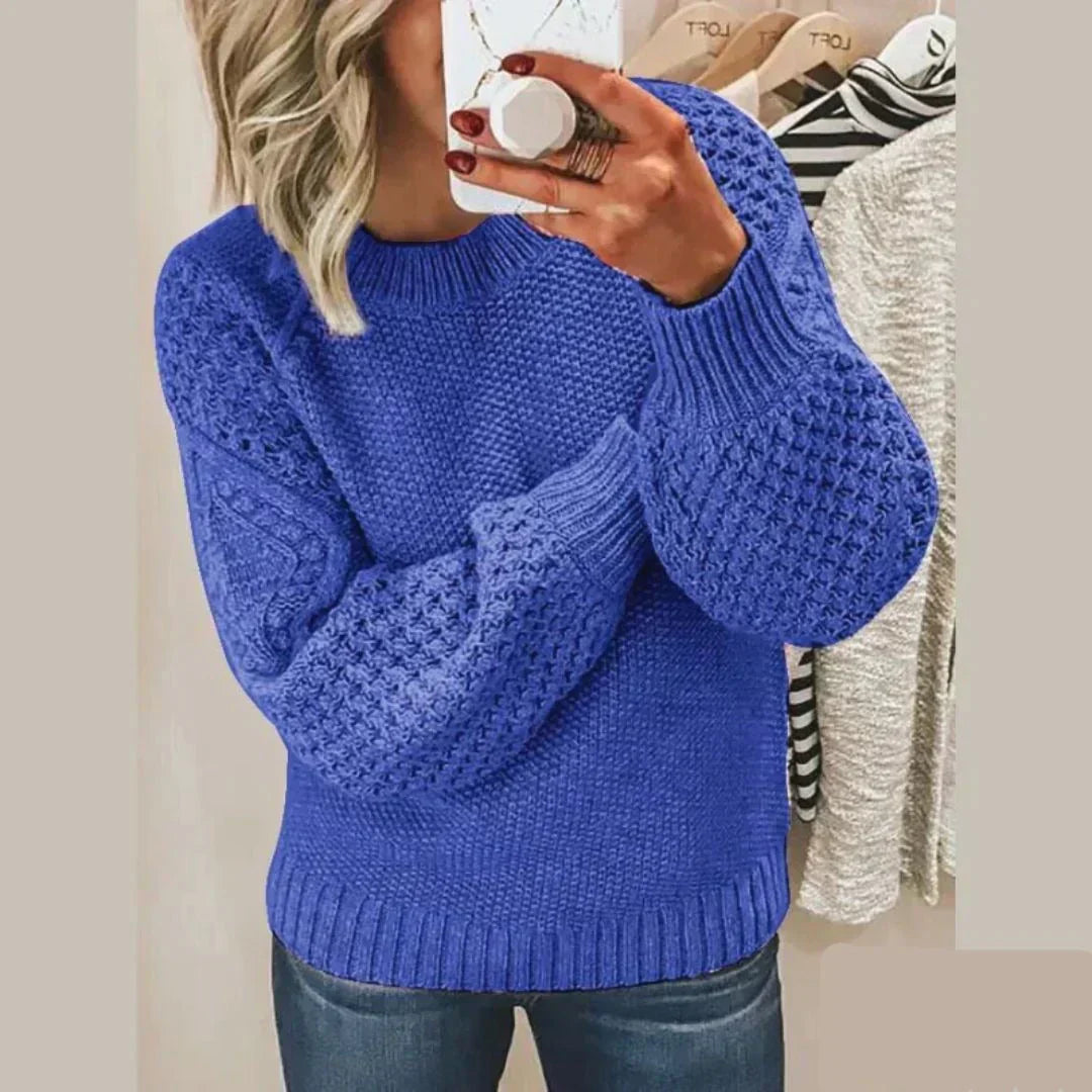 Leni - Gestrickter Pullover