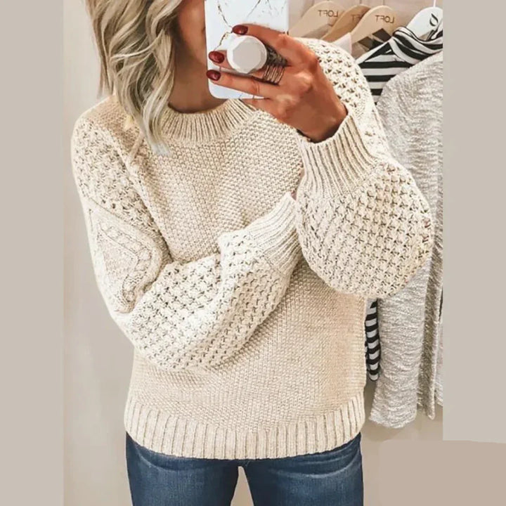 Leni - Gestrickter Pullover